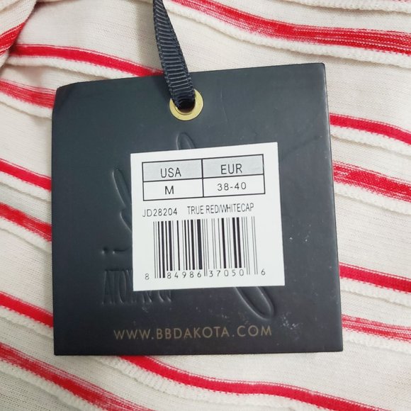 Jack by BB Dakota Striped Tank Dress Size M NWT - Picture 9 of 10